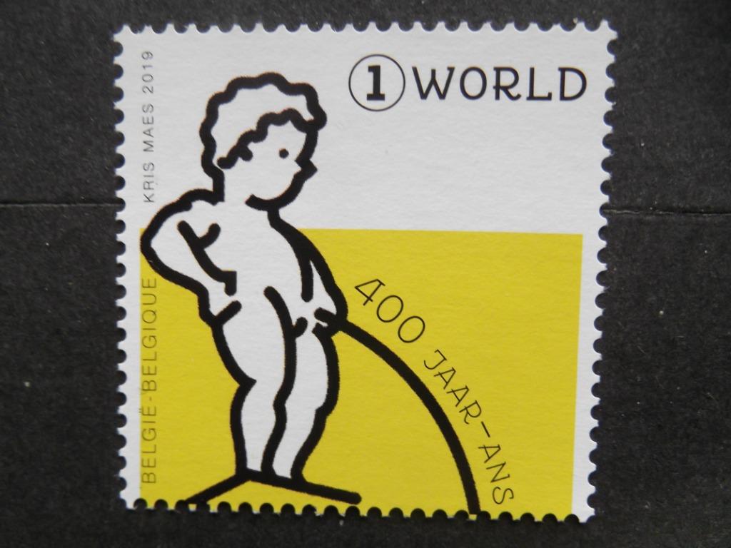 4837 Manneken Pis 2019 MNH, Ophalen of Verzenden, Postfris, Frankeerzegel
