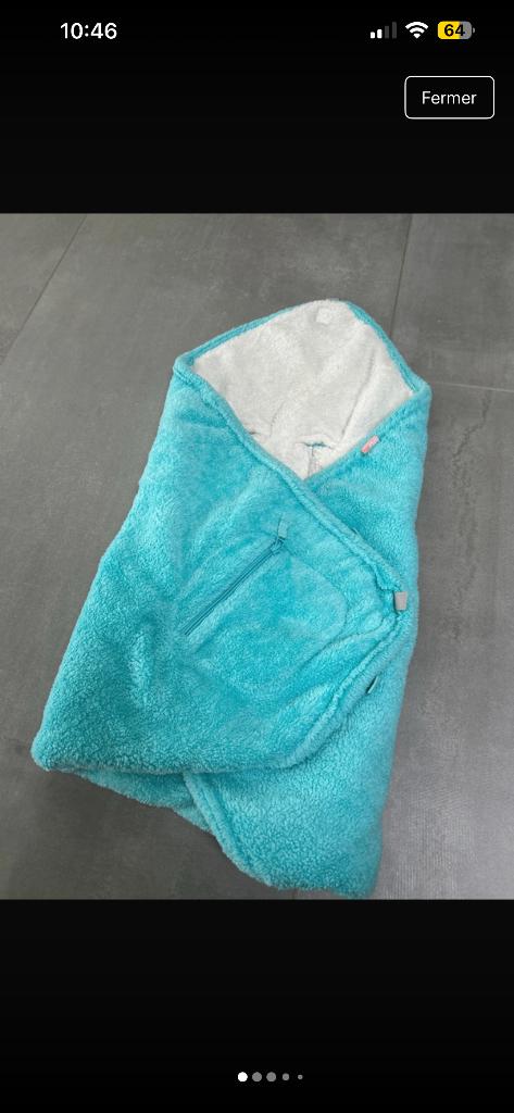 Couverture nomade BEMINI neuve, Enlèvement ou Envoi, Comme neuf, 70 à 85 cm, Couverture