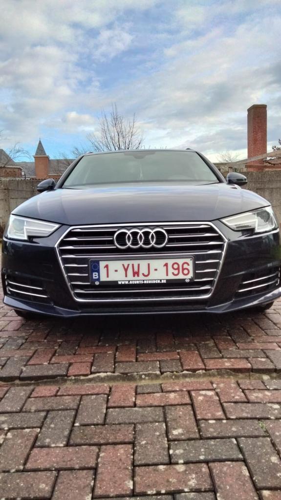 Audi a4 stationwagen s tronic automaat 150 pk, Auto's, Navigatiesysteem, 4 cilinders, Blauw, A4