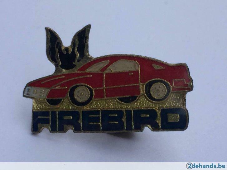 Pontiac Firebird PIN 3rd Gen. / derde generatie / 1982-1992, Enlèvement ou Envoi, Utilisé, Insigne ou Pin's