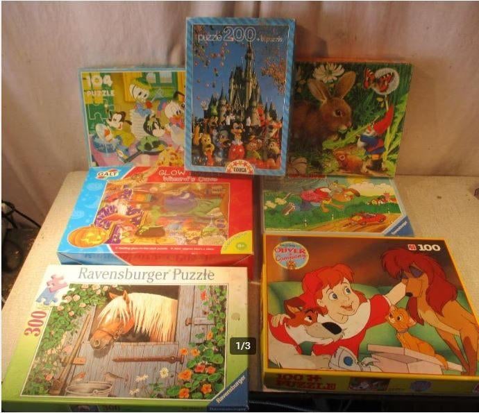 24 puzzles amusants pour enfants, Enlèvement ou Envoi, Comme neuf