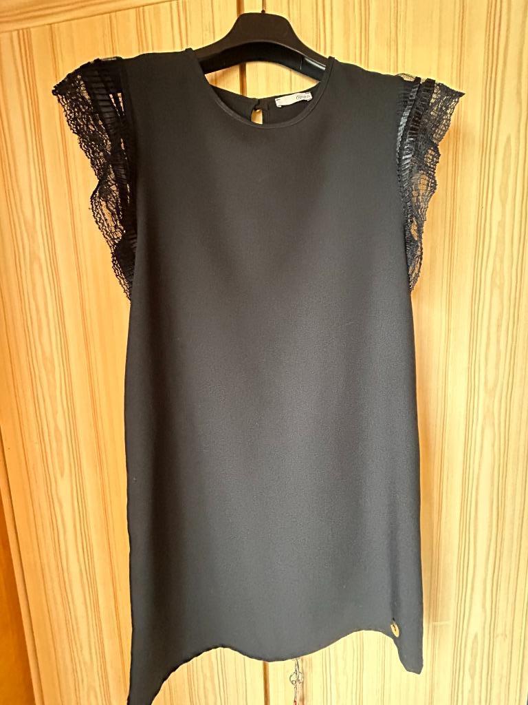 Zwart kleedje Relish medium, Kleding | Dames, Maat 38/40 (M), Zwart, Ophalen of Verzenden, Zo goed als nieuw