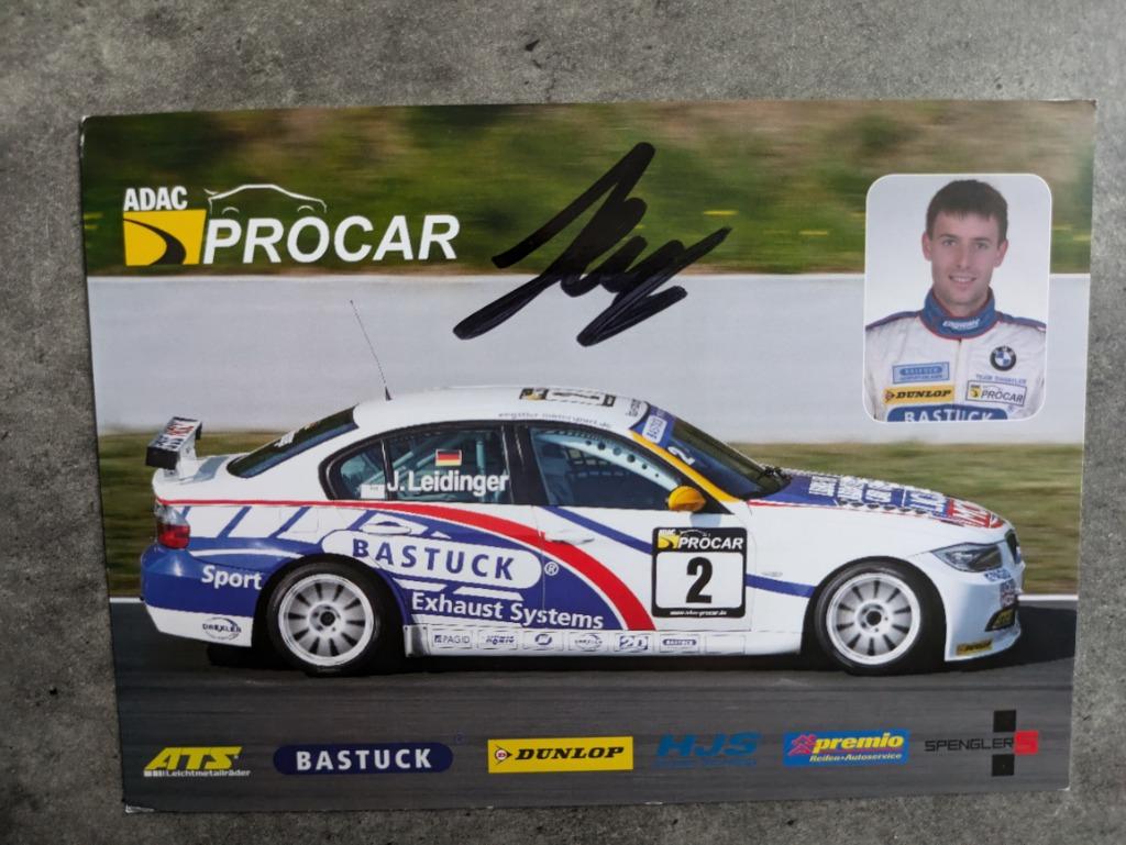 POST KAART LEIDINGER JOHANNES  PRO CARD   PILOOT gesigneerd, Verzenden, Nieuw