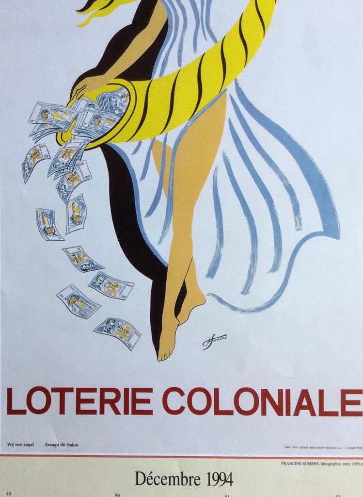 Oude kalender  ( Almanak ) 1994  “ La Loterie Nationale “, Livres, Enlèvement ou Envoi, Comme neuf