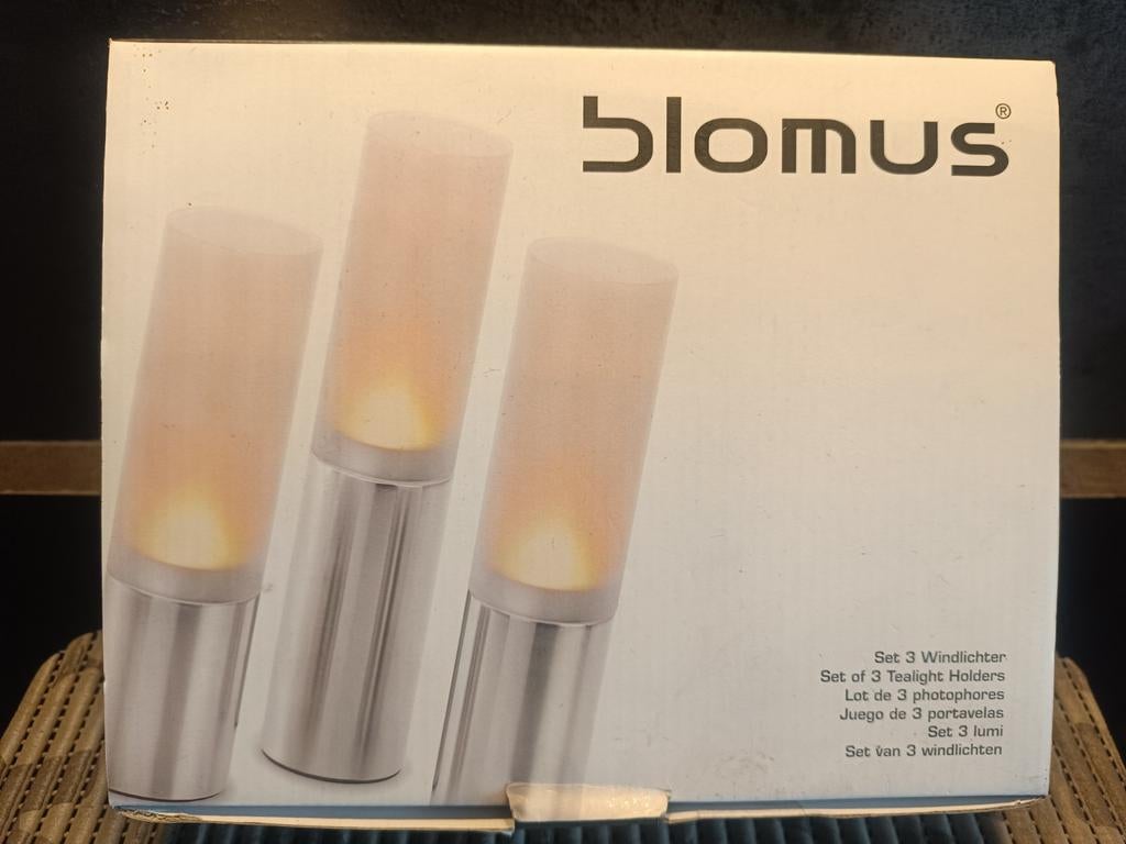 Windlichten, set van 3 stuks ( splinternieuw ), Ophalen, Zo goed als nieuw