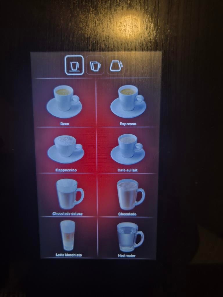Application de café professionnelle, Enlèvement