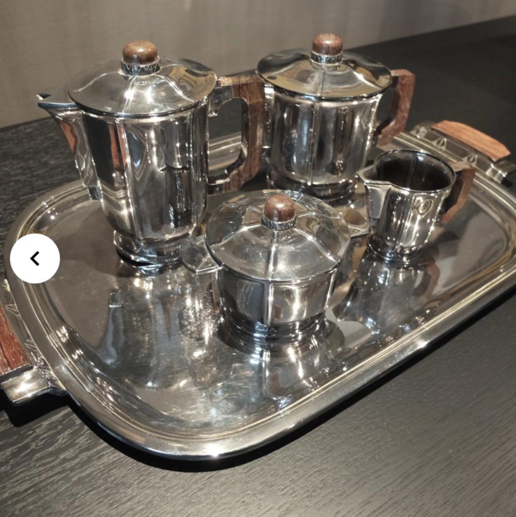 ART DECO THEE & KOFFIESERVIES CIRCA 1930, Antiek en Kunst, Antiek | Servies compleet, Ophalen