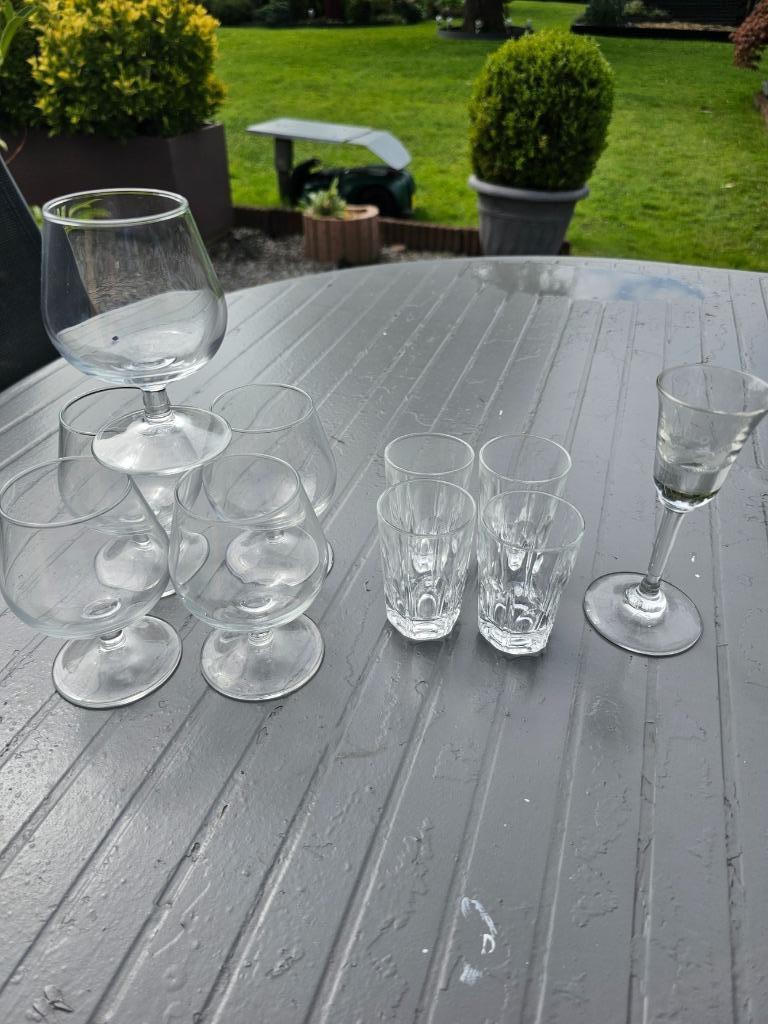 Verre a liqueur, pousse café etc, Enlèvement, Comme neuf