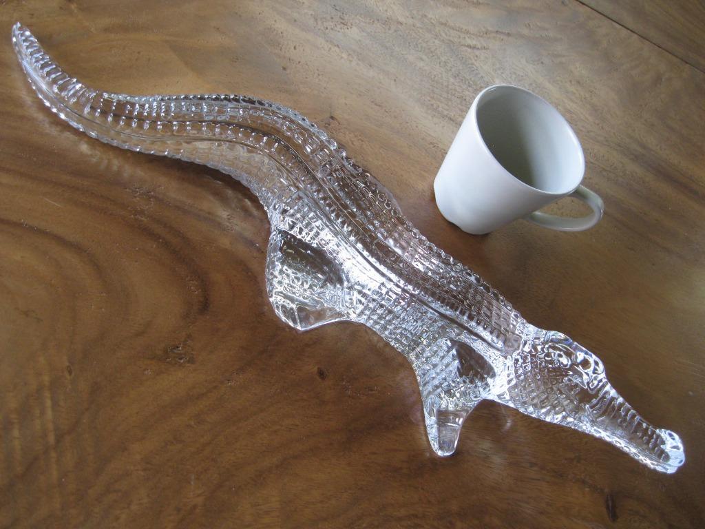 Baccarat kristallen krokodil, Ophalen of Verzenden