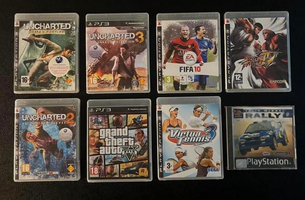 Set van 7 PS3-games, Games en Spelcomputers, Spelcomputers | Sony PlayStation 3, Zo goed als nieuw, Ophalen of Verzenden