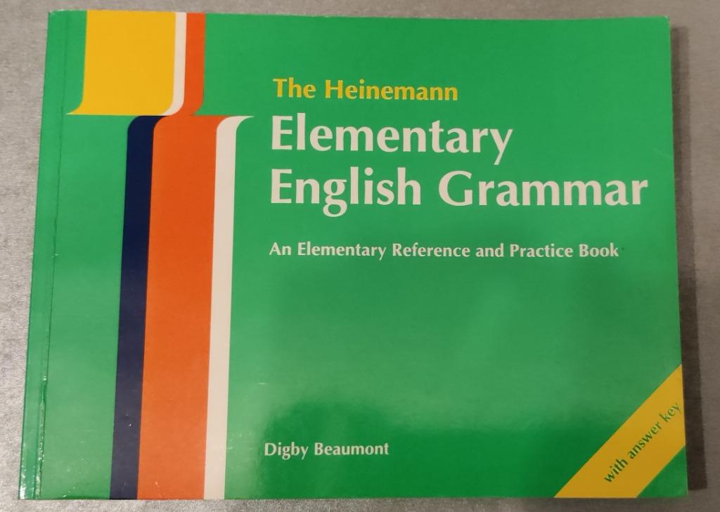 The Heinemann Elementary English Grammar + answer key, Ophalen of Verzenden, Zo goed als nieuw, Niet van toepassing, Heinemann