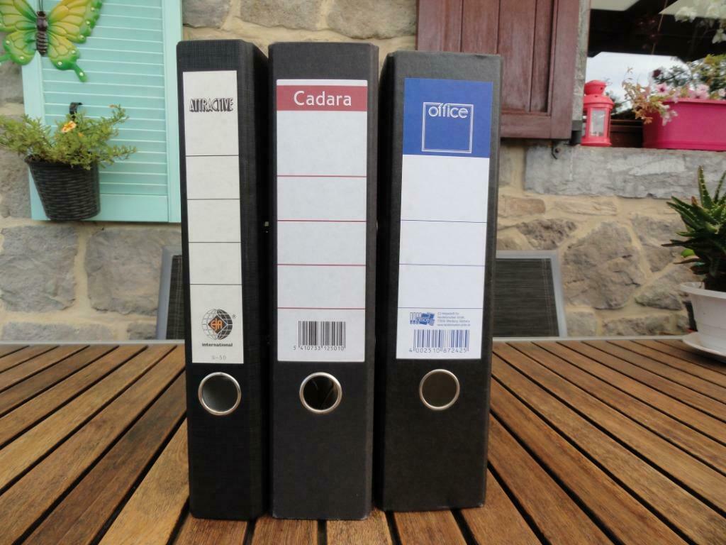 Classeurs à leviers format A4, Enlèvement, Comme neuf
