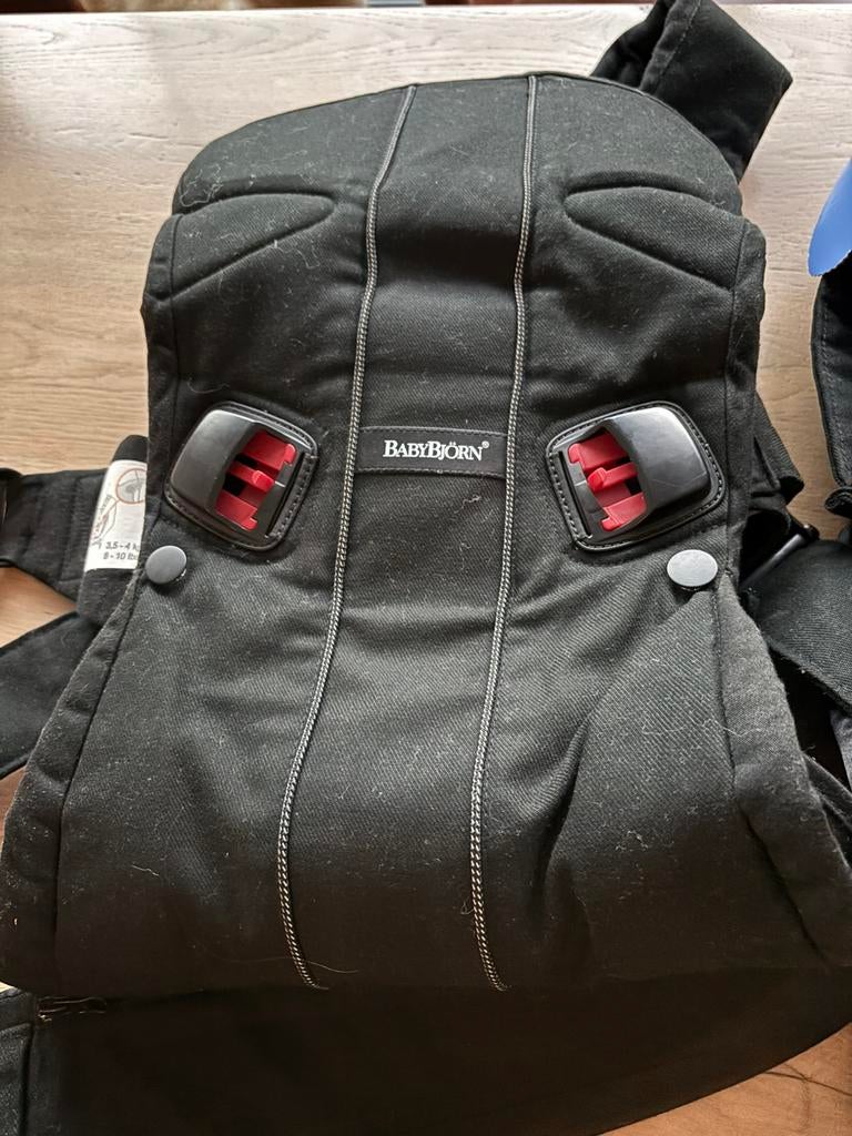 Babybjorn carrier One draagzak zwart, Ophalen, Gebruikt, Buik, Baby Björn