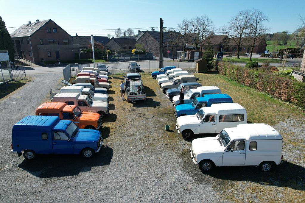 Renault r4 4l f4 f6 gtl tl, Auto's, Voorwielaandrijving, 4 zetels, Overige modellen, Overige bekleding