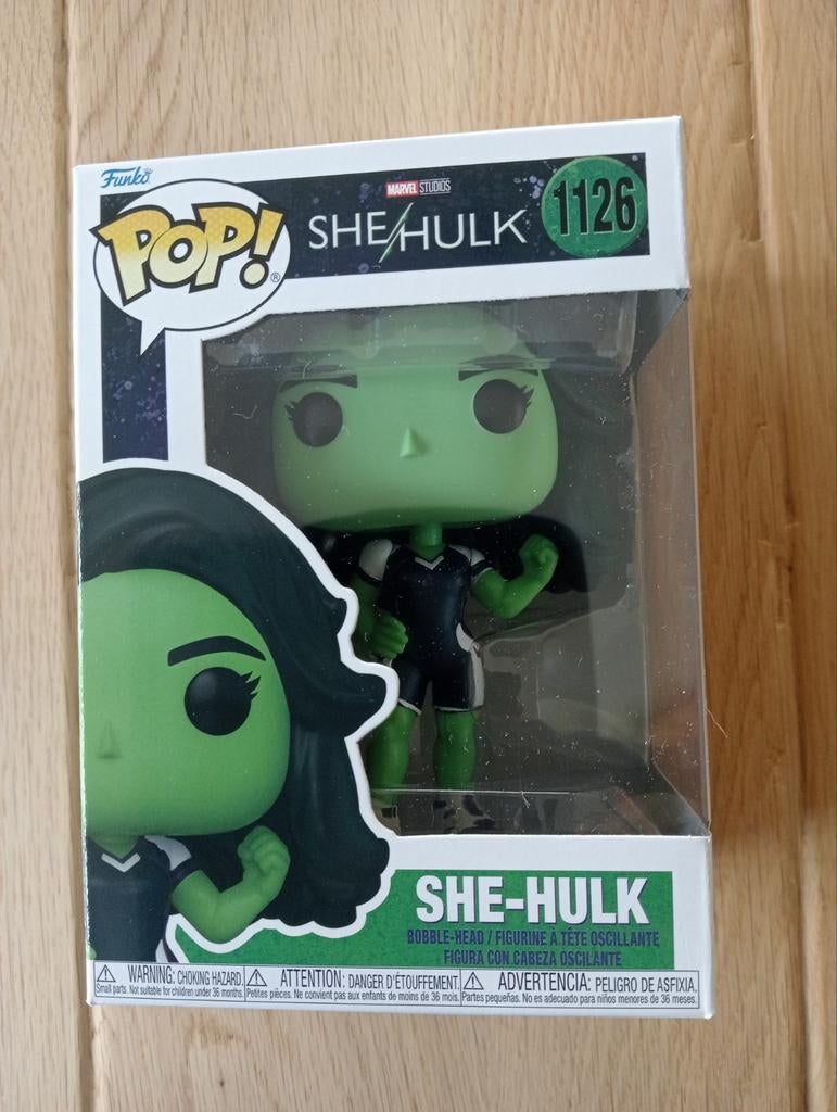 Funko pop Marvel #1126 She-Hulk nieuwstaat, Ophalen of Verzenden, Nieuw
