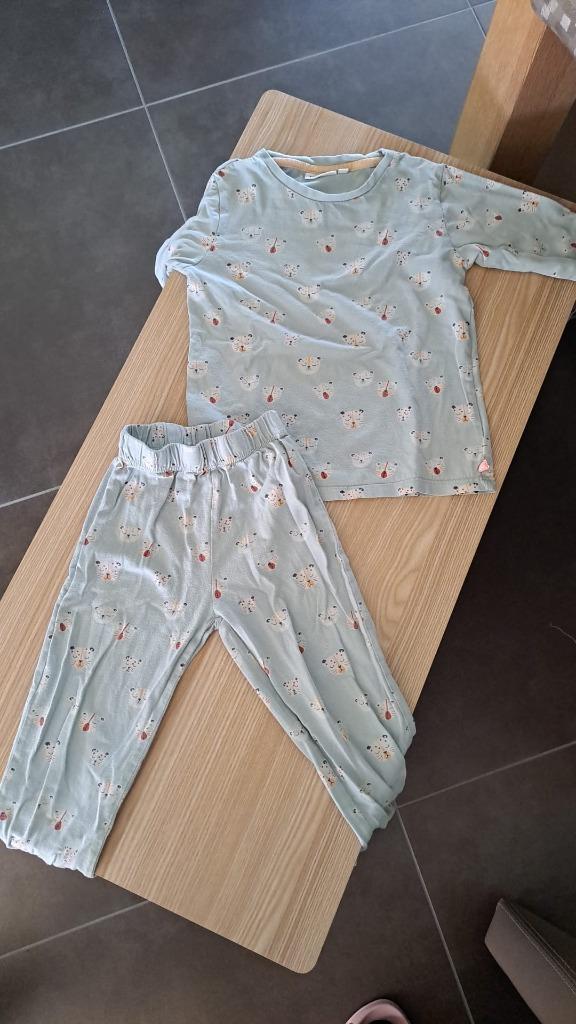 Mintgroene pyjama Noukie's maat 98 / 3 jaar, Ophalen of Verzenden