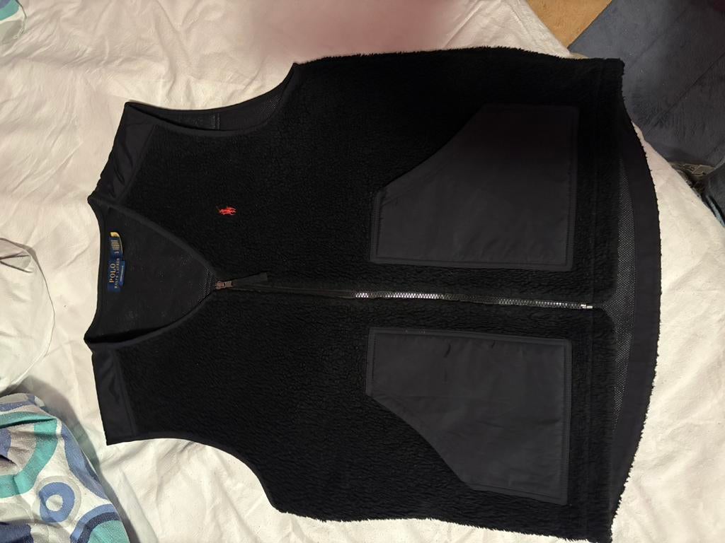 Ralph Lauren Gilet vest Bodywarmer maat L, Kleding | Heren, Bodywarmers, Ophalen of Verzenden, Nieuw, Maat 52/54 (L), Zwart
