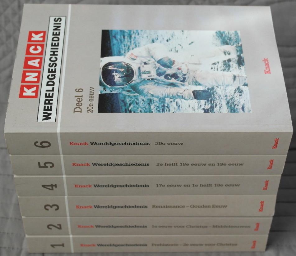 Knack Wereldgeschiedenis (6 boeken), Boeken, Ophalen, Zo goed als nieuw