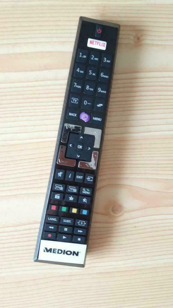 MEDION AFSTANDSBEDIENING 4K LED SMART TV, Enlèvement ou Envoi, Neuf, Originale, TV