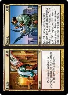 Hide // Seek - DIS - MTG - NM, Hobby en Vrije tijd, Ophalen of Verzenden