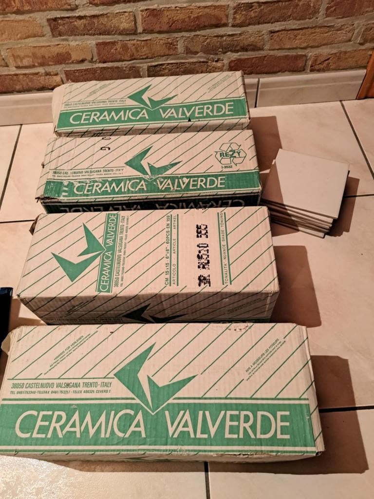 nieuwe wandtegels CERAMICA VALVERDE, Bricolage & Construction, Dalles & Carrelages, Neuf, Carrelage mural, Céramique, Moins de 20 cm