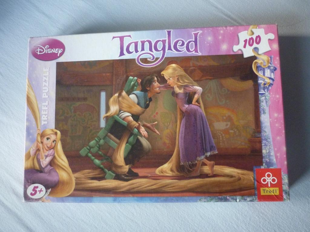 Puzzel Walt Disney's Tangled - Trefl - 100 Stukken, Ophalen of Verzenden, Meer dan 50 stukjes, Nieuw, 6 jaar of ouder