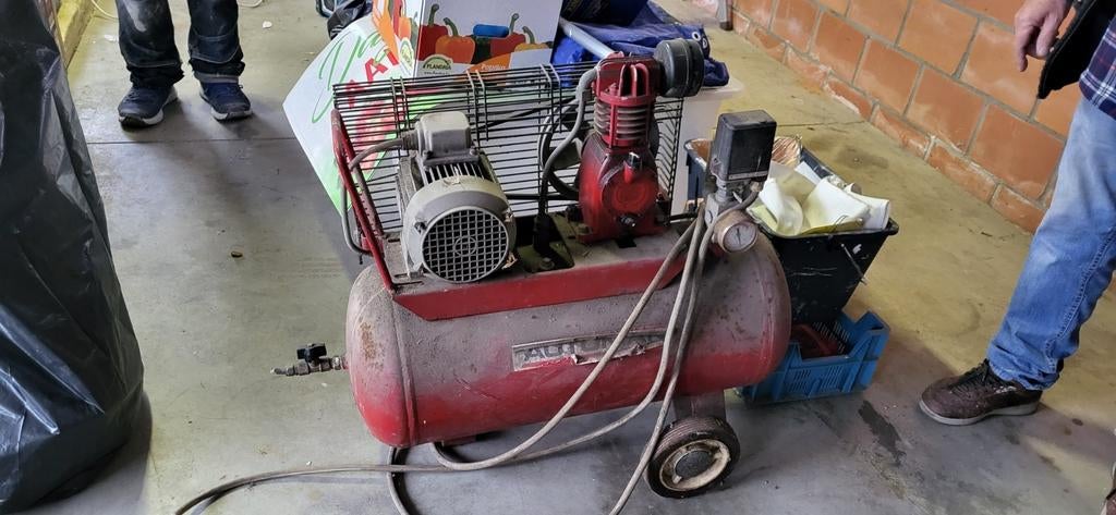 Grote compressor 50l, Enlèvement, Utilisé