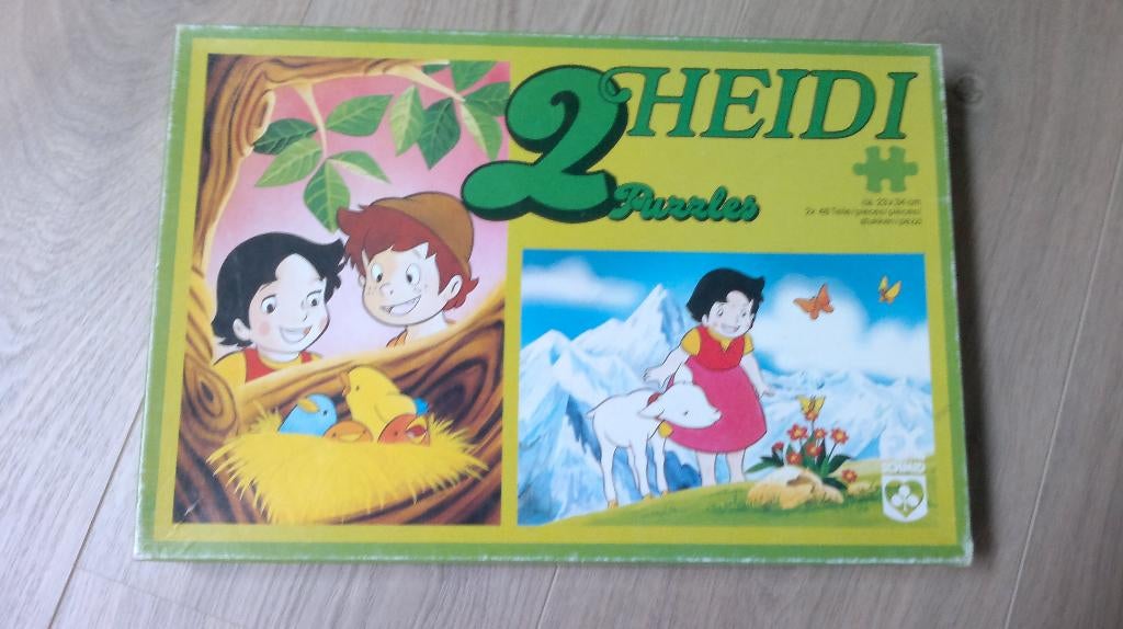 Vintage puzzel Heidi (1977), Verzamelen, Ophalen of Verzenden, Overige typen