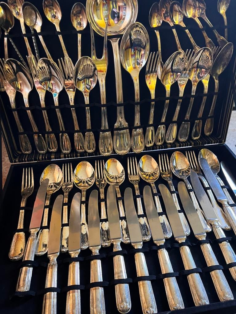 53 delig bestek super inox, Antiek en Kunst, Ophalen