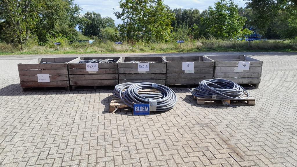 Elektrakabel div maten en lengtes 1,5mm2 - 10mm2, Enlèvement