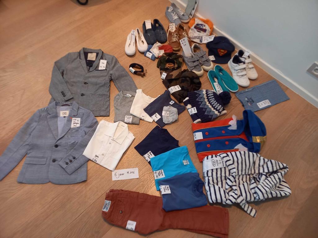 Jongens kledij 6 jaar M116 Zara, H&M, Hema..., Garçon, Enlèvement ou Envoi, Comme neuf, Zara