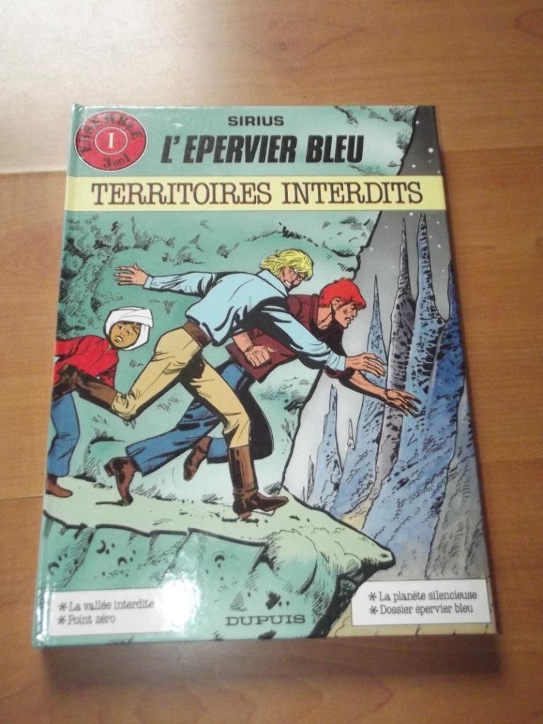 L'épervier Bleu - Territoires Interdits / EO, Enlèvement ou Envoi, Une BD, Comme neuf, Sirius