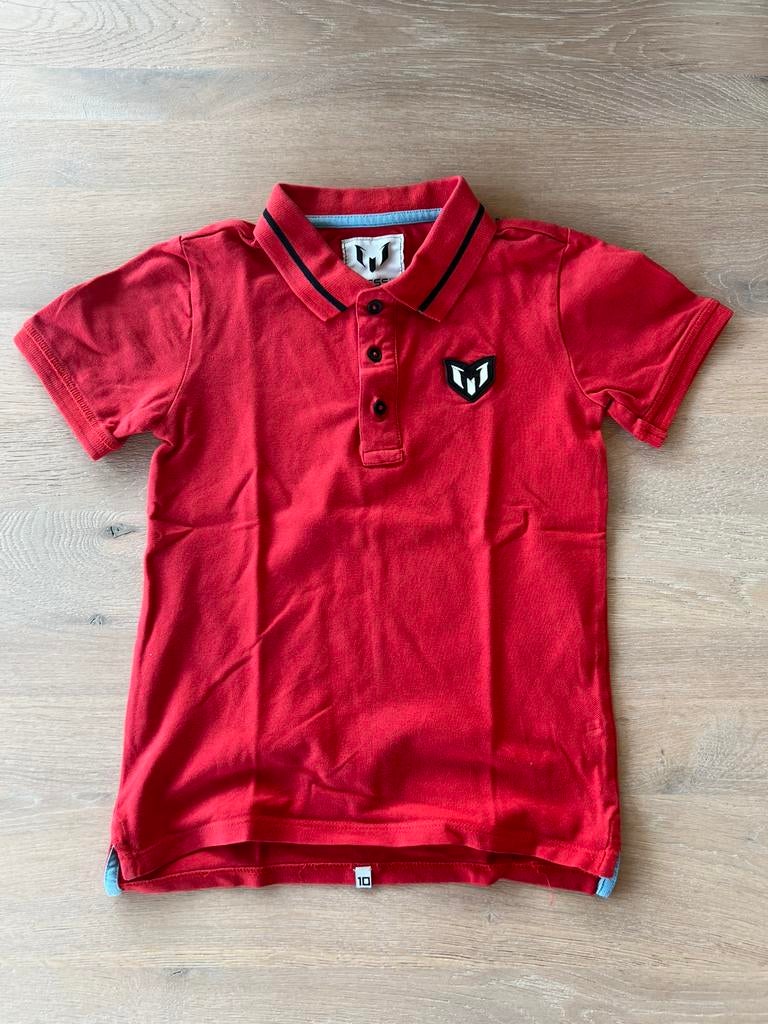 Chemise Messi Vingino rouge m122/128, Garçon, Enlèvement ou Envoi, Autres types, Comme neuf