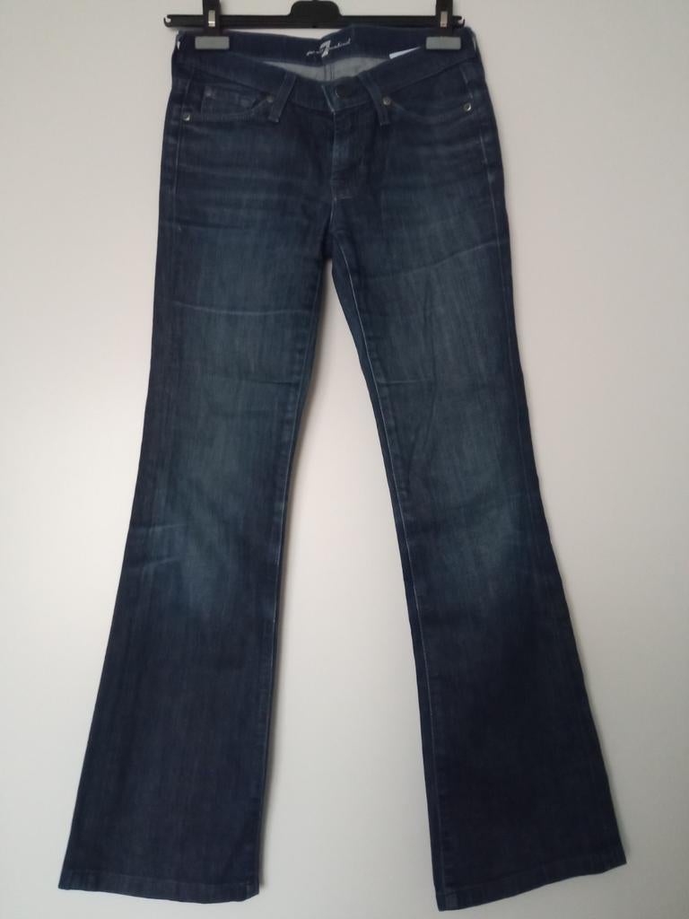 7 For All Mankind Jeans Bootcut W25 taille 77 cm nieuw, Blauw, Nieuw, Ophalen of Verzenden, W27 (confectie 34) of kleiner