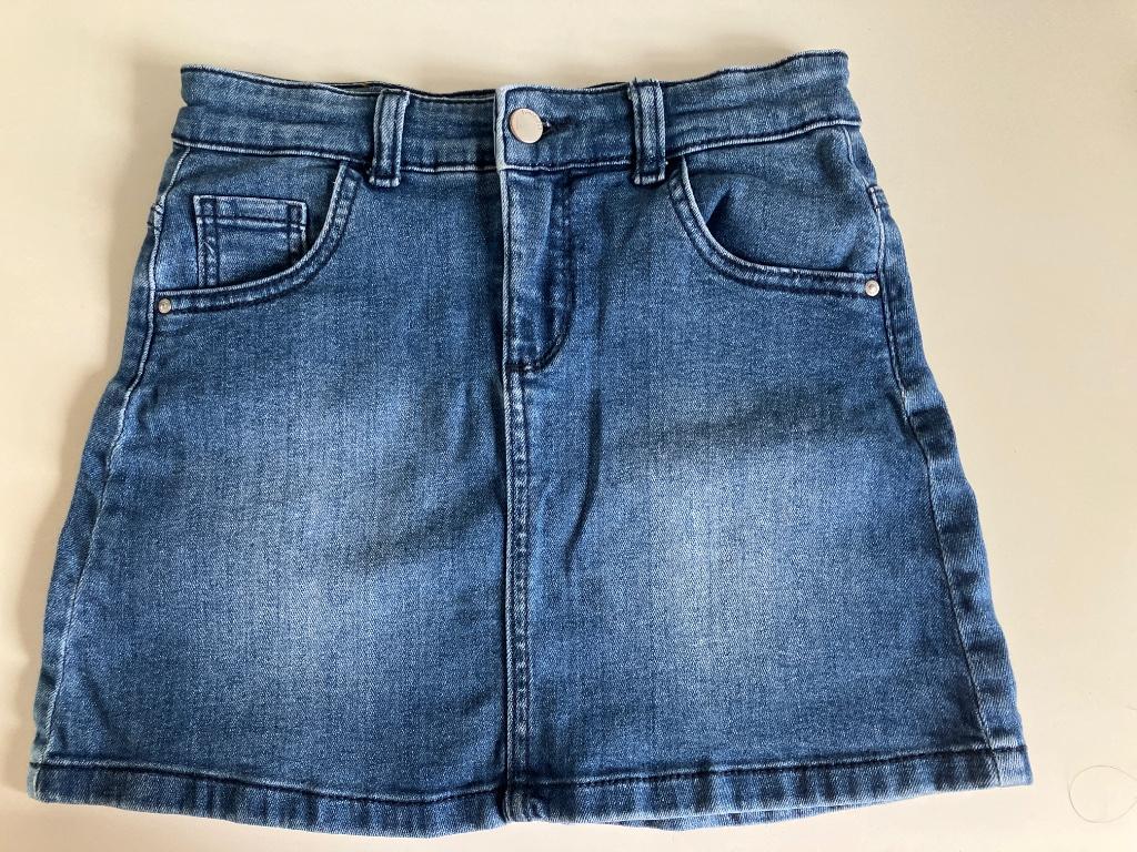 Jeansrokje 146, Kinderen en Baby's, Kinderkleding | Maat 146, Ophalen of Verzenden, Gebruikt, Hema