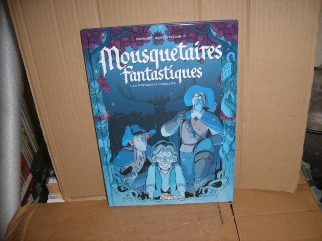 mousquetaires fantastiques 1, Une BD, Enlèvement ou Envoi, Neuf