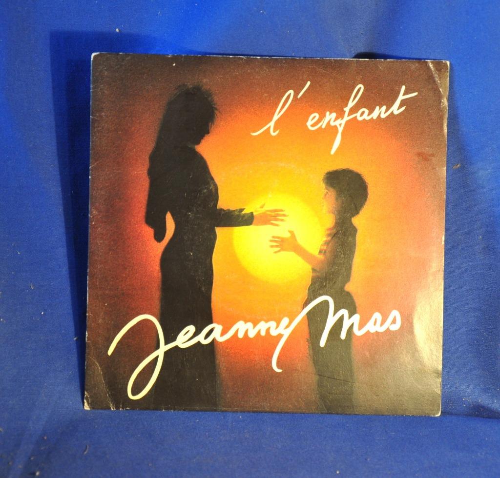 vinyl 45 tours vintage jeanne mas (x2092), CD & DVD, Enlèvement ou Envoi