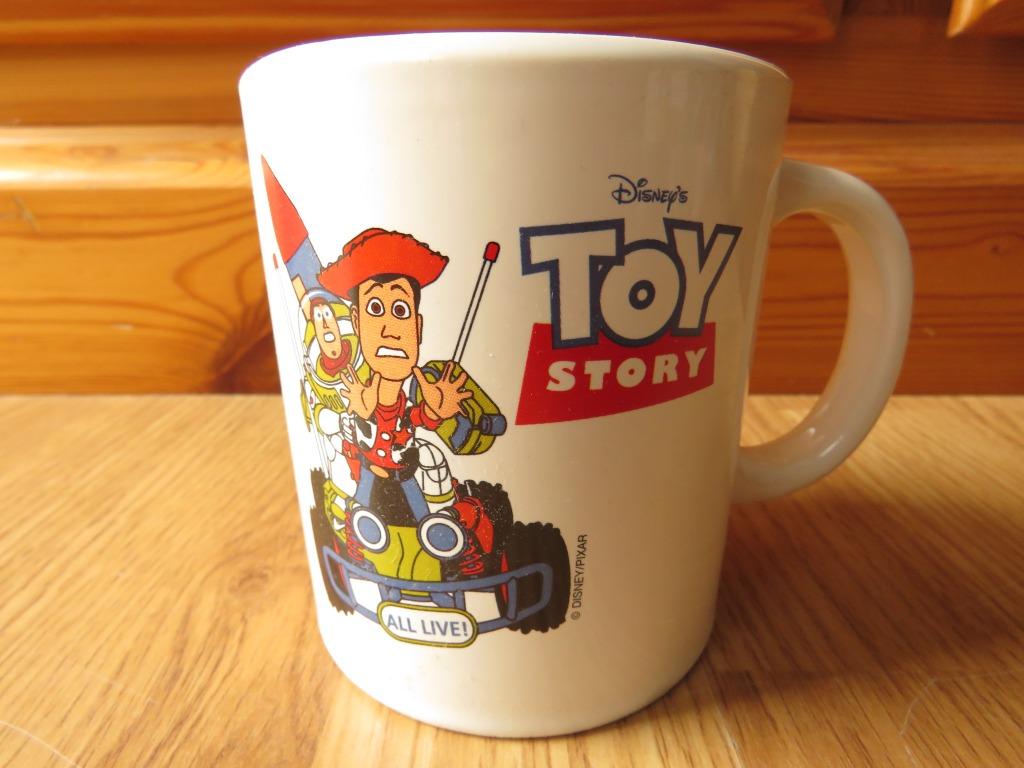mug tasse Toy story Disney on ice Belgian tour 2002, Ophalen of Verzenden, Zo goed als nieuw, Kop(pen) en/of Schotel(s)