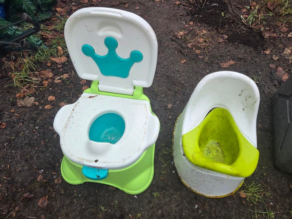 WC potje en kakstoel, Kinderen en Baby's, Ophalen, Gebruikt