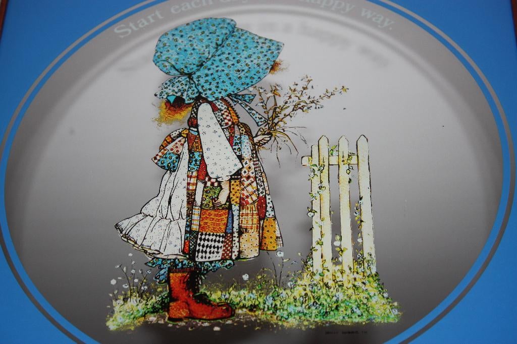 Holly Hobbie , originele Spiegel met afbeelding 32,2x32,2 cm, Enlèvement ou Envoi, Maison et Meubles