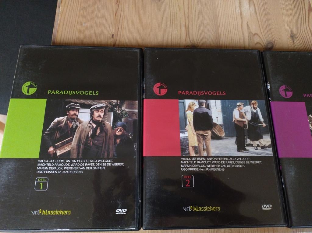 Paradijsvogels reeks dvds 7 delen, Enlèvement ou Envoi, Comme neuf