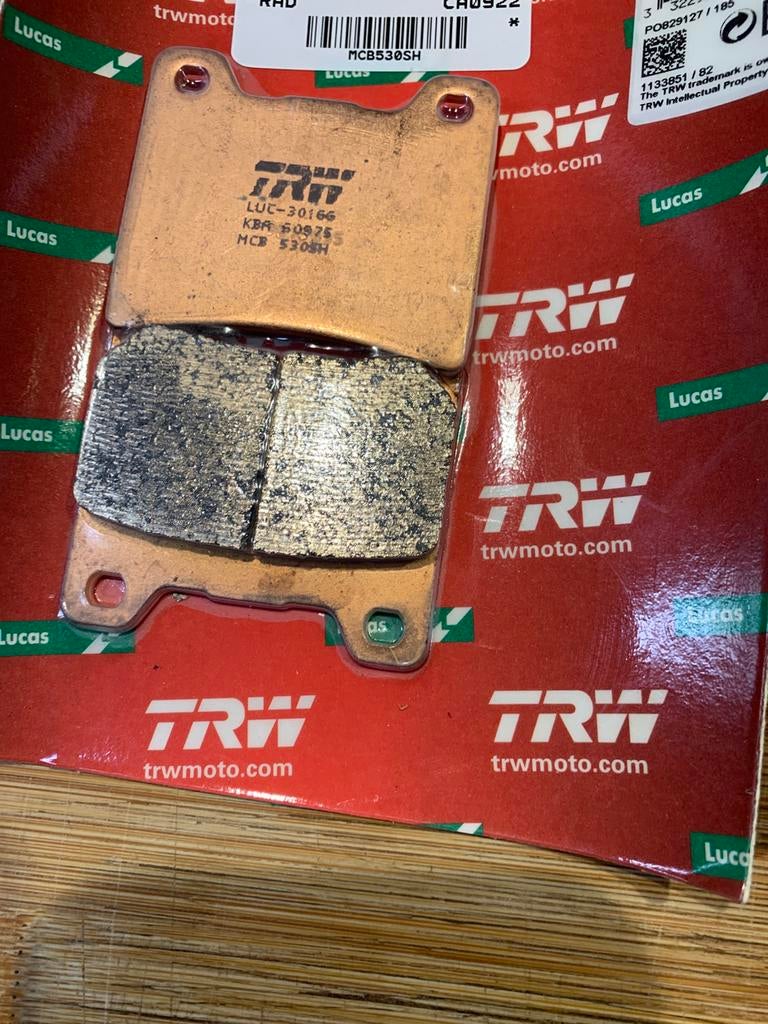 Plaquettes freins Yamaha tdm 850 cc, Enlèvement