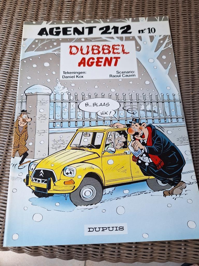Strip Agent 212 – Nr 10 “Dubbel Agent”., Boeken, Eén stripboek, Verzenden, Zo goed als nieuw