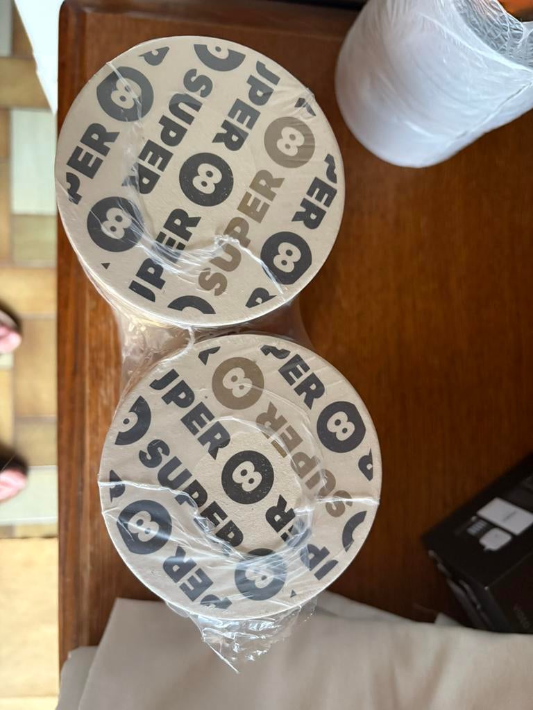 Bierviltje super 8, Verzamelen, Biermerken, Ophalen of Verzenden, Nieuw, Viltje(s)