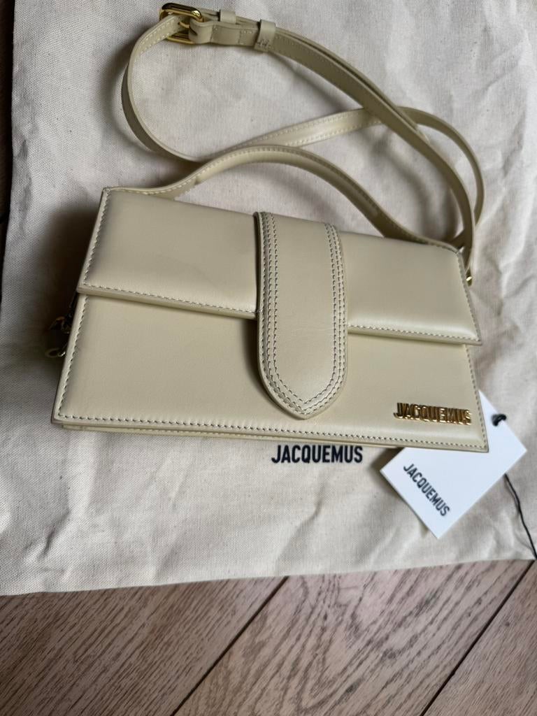 Jacquemus le grand bambino, kleur-ivory, Handtassen en Accessoires, Ophalen, Nieuw, Wit, Handtas