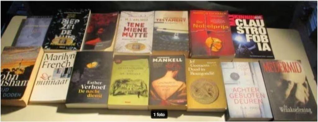 15 Prima Thrillers Boeken, Boeken, Thrillers, Ophalen of Verzenden, Zo goed als nieuw