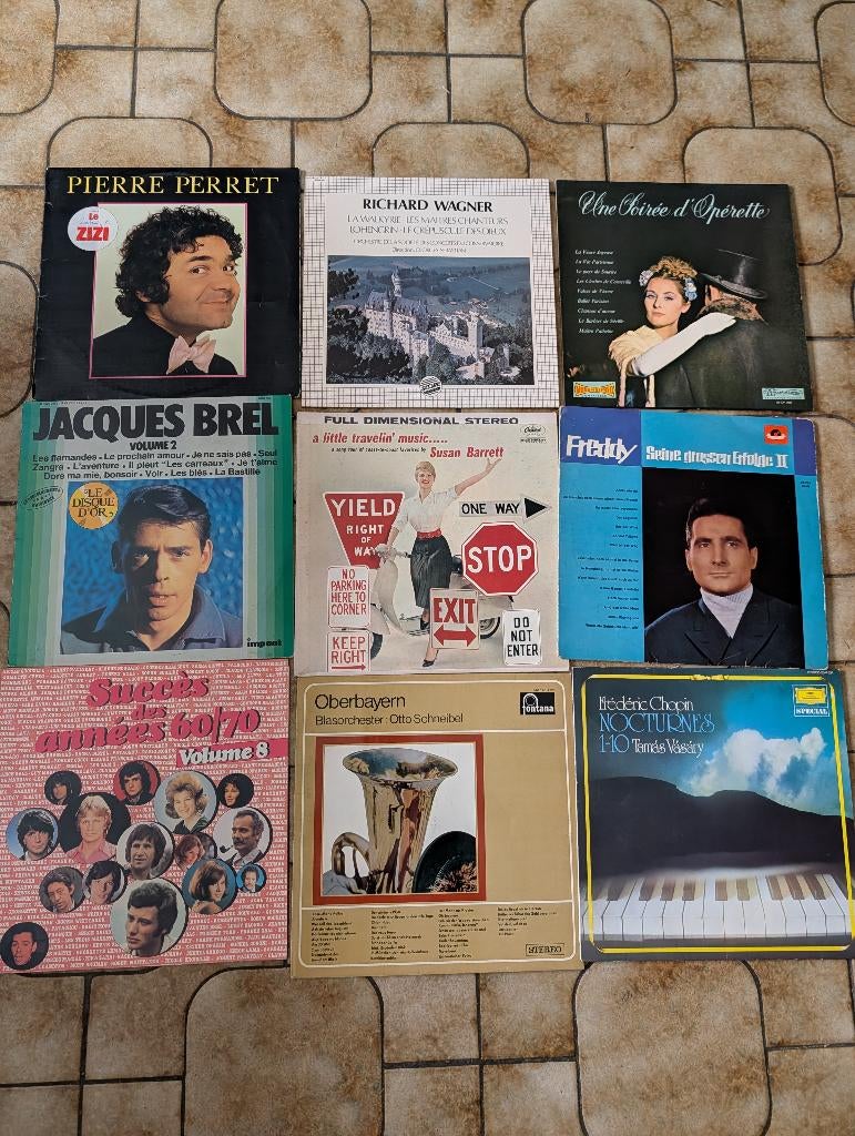 Divers Vynils 33 tours, Enlèvement, Utilisé, 12 pouces