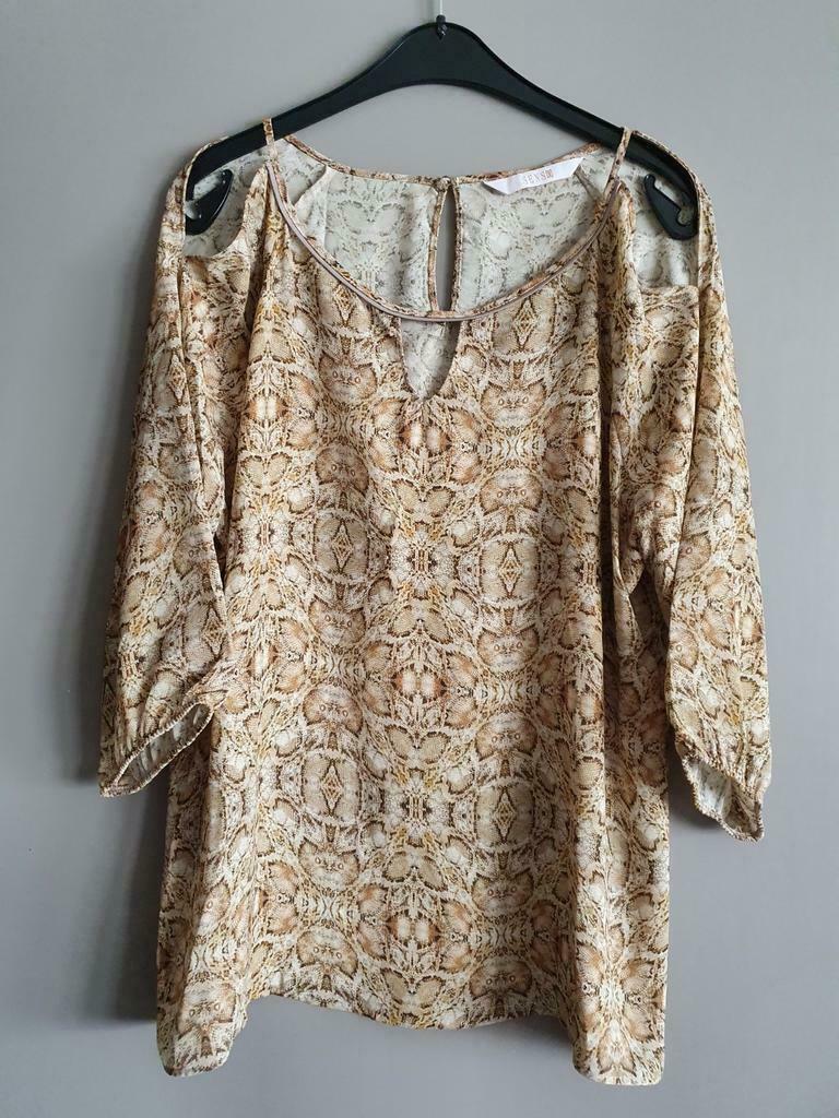 Nieuwe blouse met open schouders van Senso maat 46, Senso, Ophalen of Verzenden, Nieuw, Maat 46/48 (XL) of groter