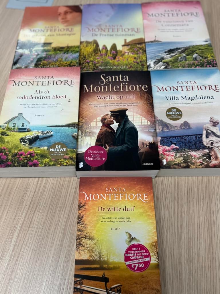 Santa Montefiore : 6 boeken, Enlèvement ou Envoi, Comme neuf, Santa Montefiore