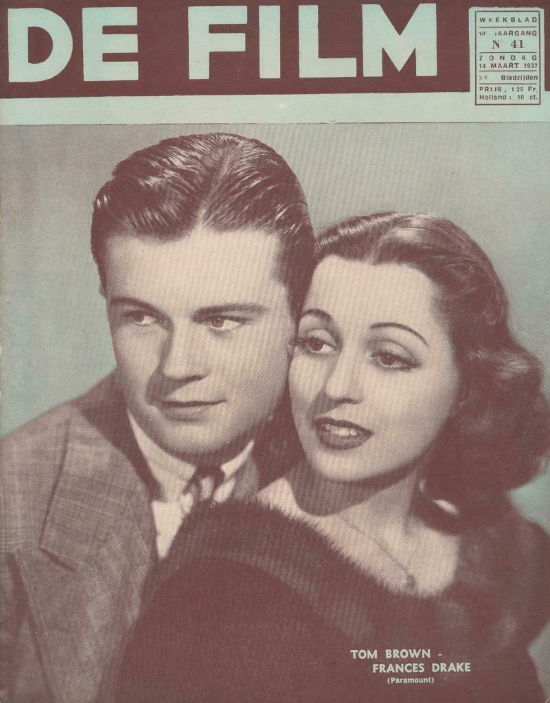 De Film (weekblad, jaargang 10, n° 41, 1937, Patria), Livres, Journaux & Revues, Enlèvement ou Envoi